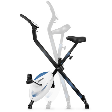 Rower Stacjonarny Treningowy Mechaniczny Składany Domowy Do Ćwiczeń Pionowy