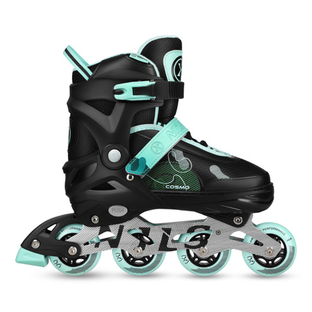 Rolki Regulowane Dziecięce Rekreacyjne Kauczukowe Kółka ABEC-7 Nils Extreme