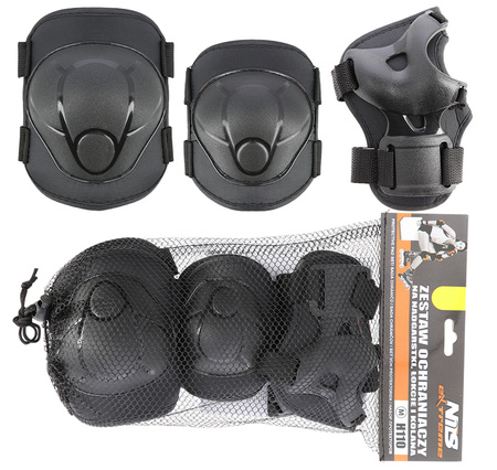 Ochraniacze Rowerowe Zestaw 6 szt. Dla Dzieci Na Rolki Deskorolkę Hulajnogę