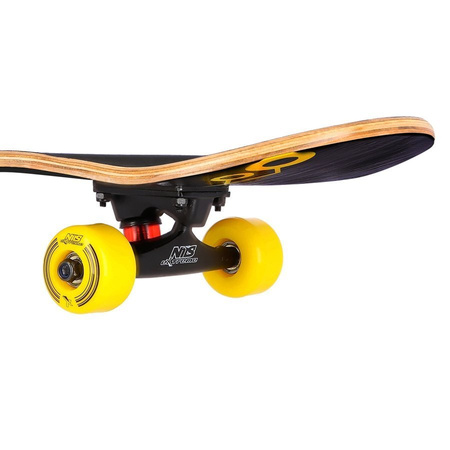 Deskorolka Klasyczna Drewniana Deska Skateboard Dla Początkujących NILS