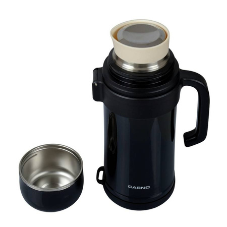 CASNO Duży Termos Turystyczny Z Kubkiem Na Kawę 1800 ml