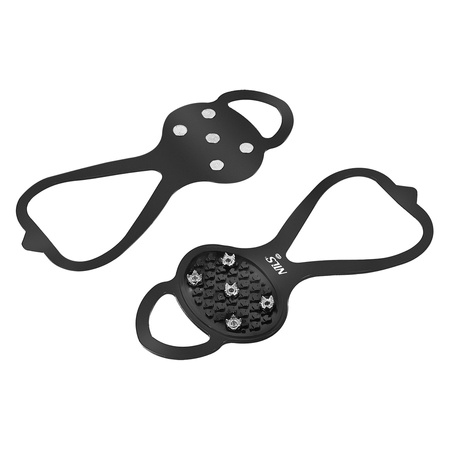 Nakładki Antypoślizgowe Turystyczne Na Buty Z Stalowymi Kolcami 5 Zębów