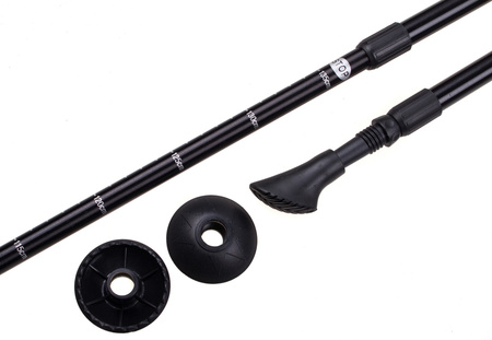 VIVO Rekreacyjne Kijki Kije Nordic Walking Regulowane 82-135 cm