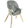 MERKAN Krzesełko Drewniane Fotelik Do Karmienia Z Blatem 3w1 Dla Dziecka