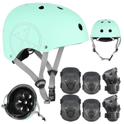 Kask Na Rolki Rower Hulajnogę Regulowany Dla Dzieci Orzeszek + Ochraniacze