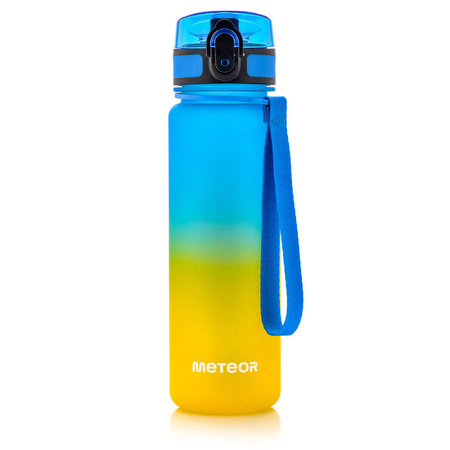 Butelka Sportowa Bidon Na Wodę Z Miarką Tritanowa Z Ustnikiem 500 ml METEOR