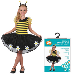 Kostium Przebranie Dla Dziewczynki Pszczółka Strój Na Bal Karnawał GODAN