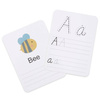 MAMABRUM Duże Karty Do Nauki Pisania Cyfry I Alfabet