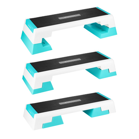 Duży Step Do Ćwiczeń Fitness Aerobiku 3 Stopniowy HMS