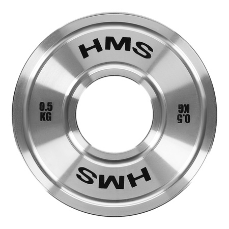 Talerz Obciążenie Olimpijskie Na Gryf Sztangę Chromowana Stal HMS 0,5 kg