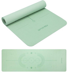 Mata Do Ćwiczeń Fitness Jogi Treningu Antypoślizgowa 183x61 cm SPOKEY