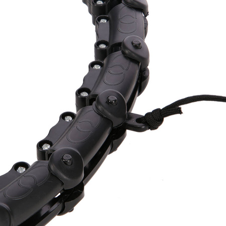 HMS Hula Hop Z Wypustkami i Obciążnikiem Regulowane + Pas Wyszczuplający