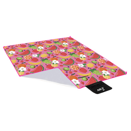 Koc Piknikowy Plażowy Wodoodporny Turystyczny Mata Z Izolacją 200x200 cm