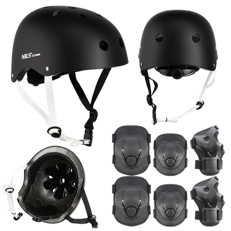 Kask Na Rolki Rower Hulajnogę Regulowany Dla Dzieci Orzeszek + Ochraniacze