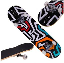 VIVO Deskorolka Klasyczna Drewniana Skateboard