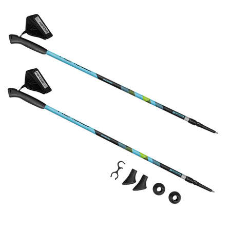 Kije Nordic Walking Kijki Do Chodzenia Trekkingowe Regulowane 105-135 cm
