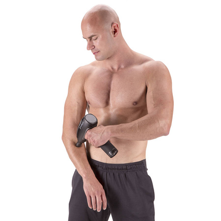 Pistolet Do Masażu Ciała Pleców Masażer Mięśni Massage Gun 6 Końcówek HMS