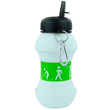 MERKAN Butelka Sportowa Bidon Składany W Kształcie Piłki Z Ustnikiem 550 ml