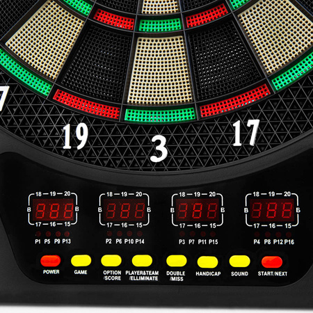 Tarcza Elektroniczna Do Gry W Darta + Rzutki Lotki 240 Gier NARVI PRO
