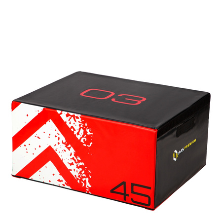 Skrzynie Plyometryczne Do Ćwiczeń Fitness Treningu Crossfit 4 szt. HMS