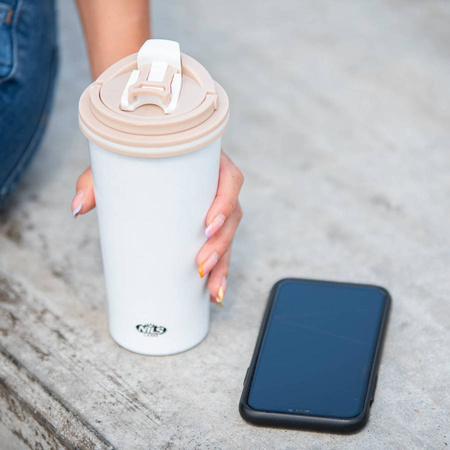 Kubek Termiczny Termos Turystyczny Stalowy Butelka Na Kawę Herbatę 500 ml