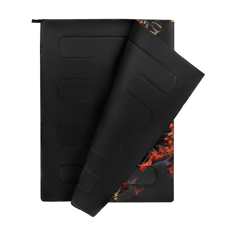 Śpiwór Turystyczny Ciepły Kempingowy Dwuosobowy 3w1 Z Pokrowcem 200x140 cm