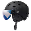 METEOR Kask Narciarski Snowboardowy Zimowy Regulowany Z Szybką