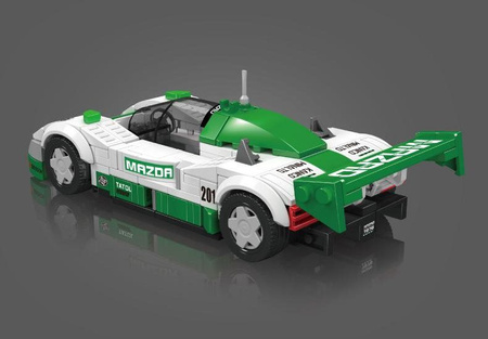 Klocki Konstrukcyjne Auto Samochód Wyścigowy 325 Elementów MOULD KING