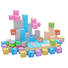 Klocki Magnetyczne Konstrukcyjne Zestaw 112 Elementów Edukacyjne Dla Dzieci