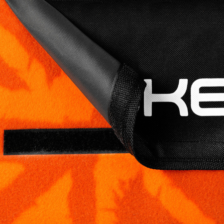 Koc Piknikowy Plażowy Mata Z Izolacją Wodoodporny Polarowy Duży 180x150 cm