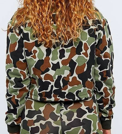 Bluza Damska Sportowa Treningowa Do Biegania Bawełniana Moro ADIDAS