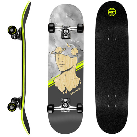 SPOKEY Deskorolka Deska Klasyczna Drewniana Skateboard