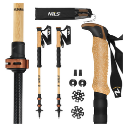 Kije Trekkingowe Kijki Nordic Walking Składane Do Chodzenia Po Górach NILS