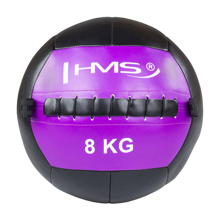 Piłka Lekarska Wall Ball Do Ćwiczeń Crossfit Treningu Siłowego 8 kg HMS