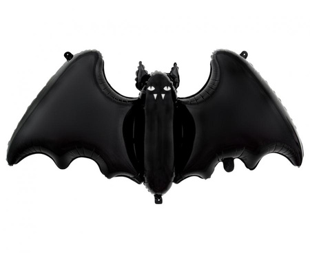 Talerzyki Kubeczki Serwetki Duszki Nietoperze + 2 Balony Na Halloween 34el.