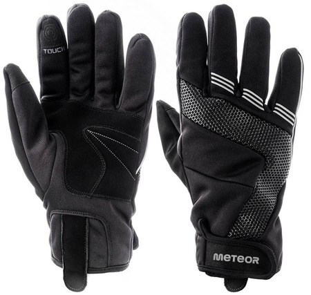 Rękawice Rękawiczki Zimowe Sportowe Do Biegania Ciepłe Narciarskie METEOR