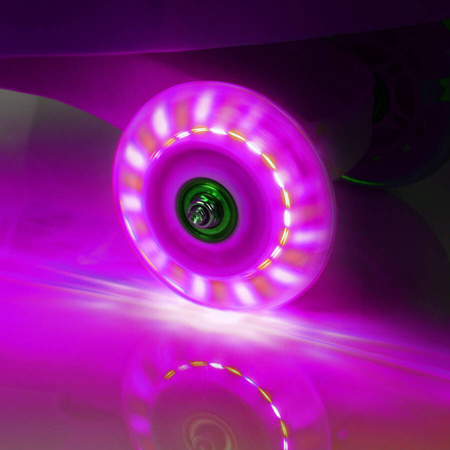 Jeździk Grawitacyjny Balansowy Auto Dla Dzieci Świecące Kółka LED METEOR