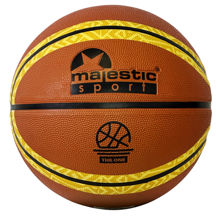 Piłka Do Koszykówki Kosza Treningowa Rekreacyjna Basketball Rozmiar 5 MAJESTIC