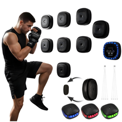 Elektroniczna Tarcza Bokserska Modułowa Z Głośnikiem i Bluetooth + Rękawice