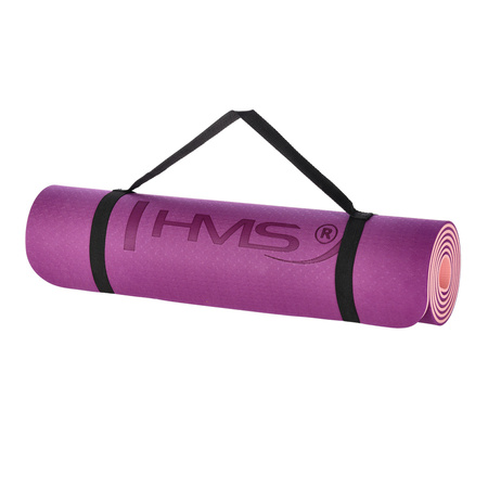 Mata Antypoślizgowa Do Ćwiczeń Fitness Yogi Crossfit Z Pokrowcem 182x61 cm