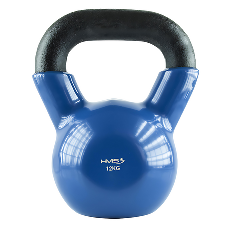 Kettlebell Hantla Żeliwna Pokryta Winylem Do Ćwiczeń Treningu Siłowego 12kg