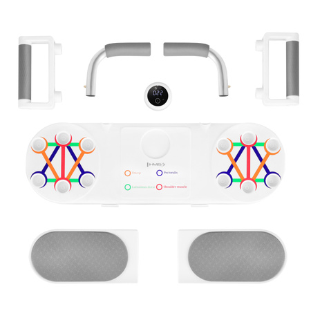 Wielofunkcyjna Deska Do Ćwiczeń Mięśni Brzucha i Pompek Z Licznikiem HMS