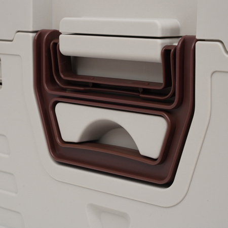 Skrzynia Pojemnik Pudełko Do Przechowywania Transportowa Kempingowa 2w1 32L