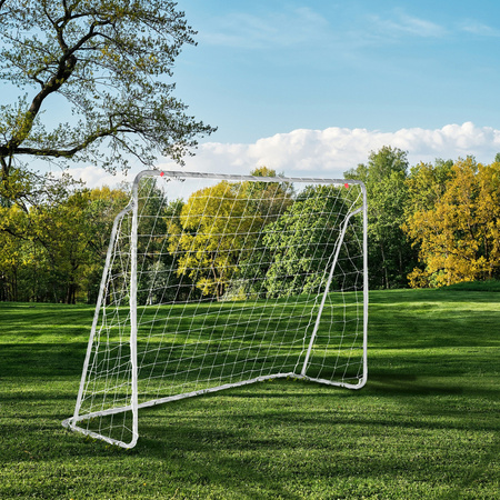 Bramki Piłkarskie Treningowe Przenośne Zestaw 2szt. Z Siatką 180x120 cm