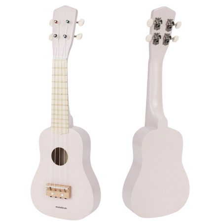 MAMABRUM Drewniana Gitara UKULELE Dla Dziecka 4 Struny