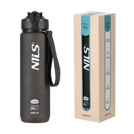 Bidon Rowerowy Butelka Sportowa Na Wodę Tritanowa BPA FREE 1000 ml NILS