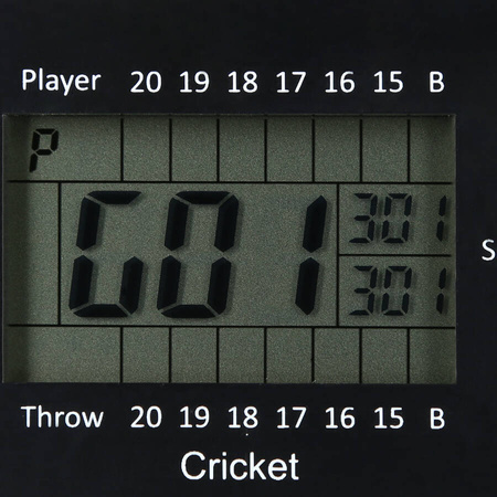 Tarcza Elektroniczna Do Darta Z Wyświetlaczem + 6 Rzutek Lotek NILS