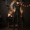 Strój Kostium Przebranie Gotycka Uczennica Na Halloween Cosplay Dla Dorosłych GODAN 