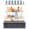 MAMABRUM Składany Sklepik Drewniany Kawiarnia Cukiernia Z Akcesoriami