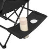 Krzesło Turystyczne Składane Kempingowe Plażowe Ogrodowe + Pokrowiec NILS